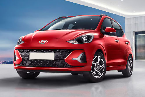 Grand i10 Front angle low view
