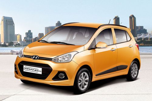 Grand i10 5DR Front angle low view
