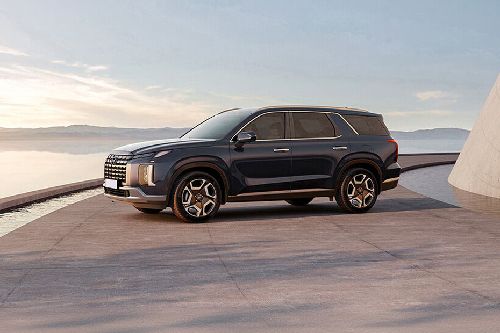 Rear Cross View of Hyundai Palisade (2022-2024)