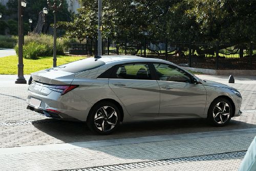 Elantra (2021-2024) Rear Low Angle View