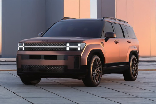 Hyundai Santa Fe Front Side View