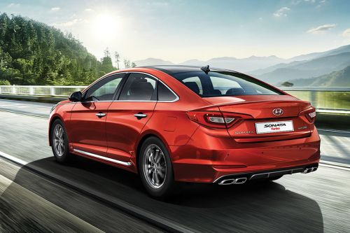 Sonata Turbo Rear Low Angle View