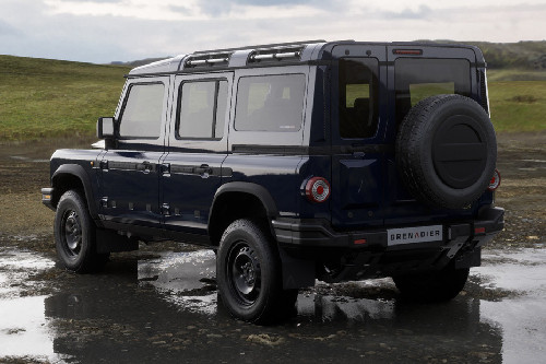 Rear Cross Side View of Ineos Grenadier Station Wagon