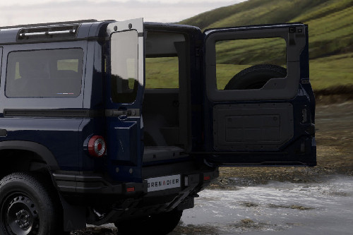 Trunk Open Closer View of Grenadier Station Wagon