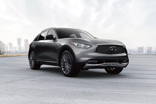 Infiniti QX70 Front Cross Side View