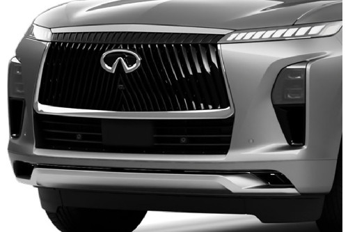 QX80 Grille View