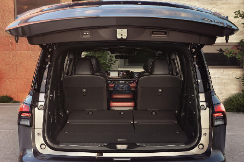 Trunk Open Closer View of QX80