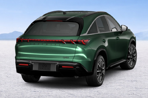 QX65 Rear angle view