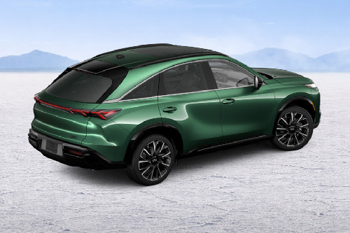 Rear Cross View of Infiniti QX65