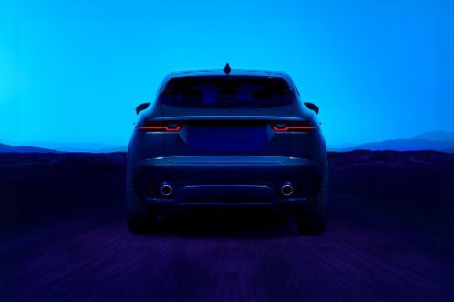 Full Rear View of Jaguar E-Pace