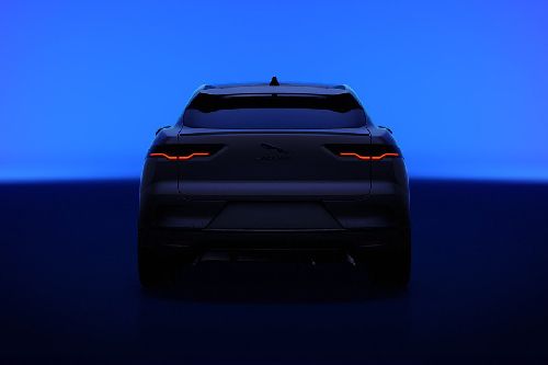 Full Rear View of Jaguar I-Pace