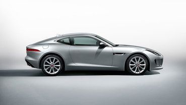 F Type R Coupe Side view