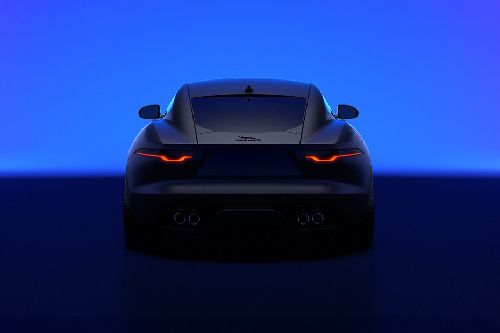 Full Rear View of Jaguar F-Type