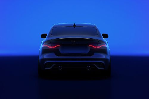 Full Rear View of Jaguar XE
