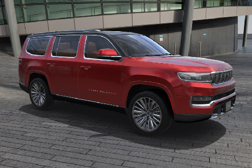 Jeep Grand Wagoneer Front Cross Side View