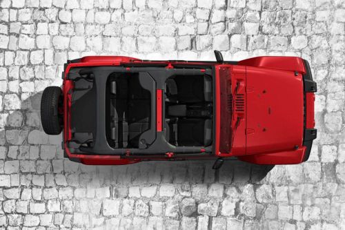 Top View of Wrangler Unlimited