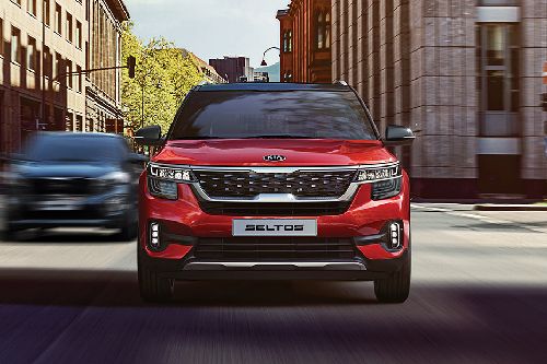 Full Front View of Seltos (2022-2023)