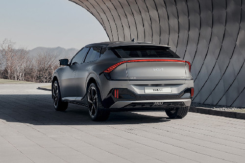 Rear Medium View of KIA EV6