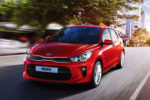 Rio 5-Door Front angle low view