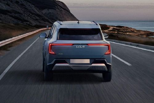 Full Rear View of KIA EV5
