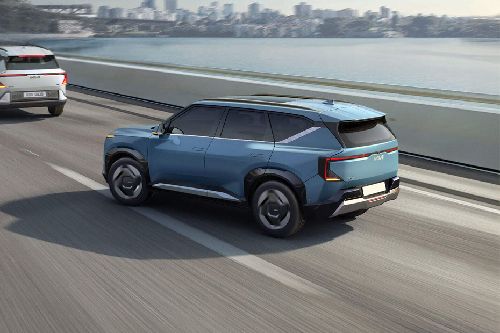 Rear Cross Side View of KIA EV5