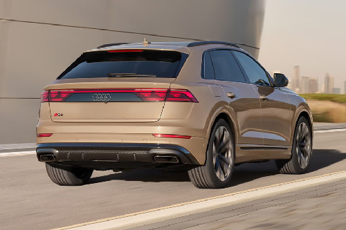 Q8 Rear angle view