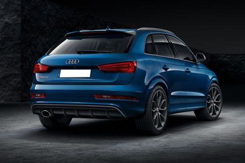 RS Q3 (2017-2022) Rear angle view