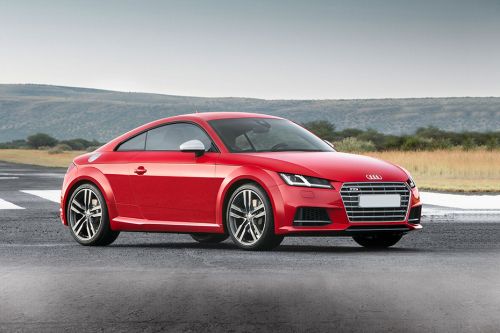 Audi TTS Coupe Front Cross Side View