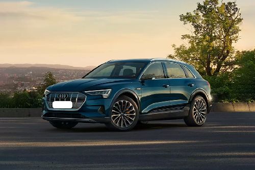 E-tron Front angle low view