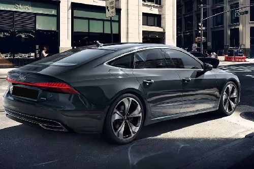 A7 Sportback Rear angle view