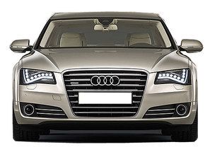 Full Front View of A8 L (2022-2023)