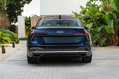 Full Rear View of Audi A6