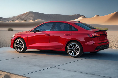 Rear Cross View of Audi A3