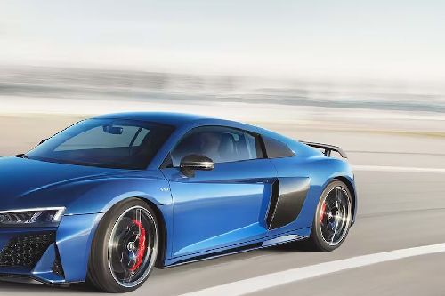 Audi R8 Coupe Drivers Side Mirror Front Angle