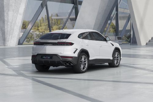 Rear Medium View of Lamborghini Urus