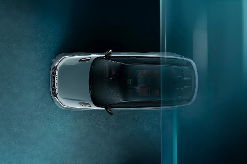 Top View of Range Rover Velar
