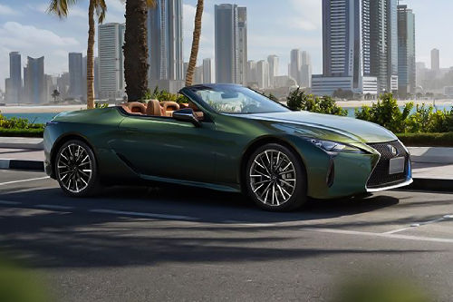 Lexus LC 500 Convertible Front Cross Side View