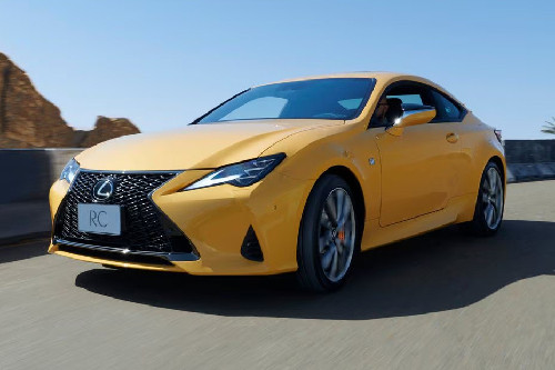 Lexus RC Front Side View