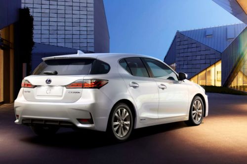 CT Hybrid Rear angle view