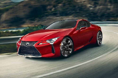 Lexus LC 2026 Front Side View