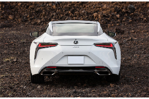 Full Rear View of Lexus LC 2026