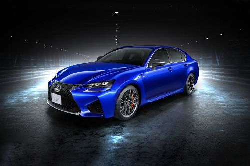 GS F Front angle low view