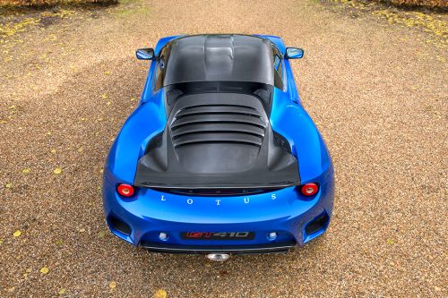 Full Rear View of Lotus Evora