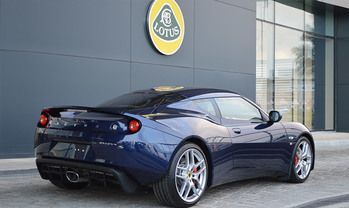 Evora S Rear angle view