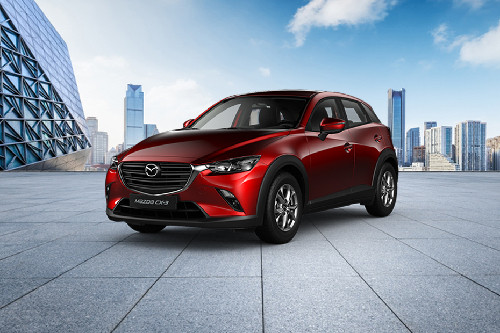 CX-3 Front angle low view