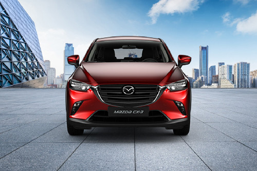 Full Front View of CX-3