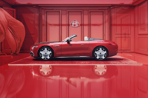 Maybach SL Side view