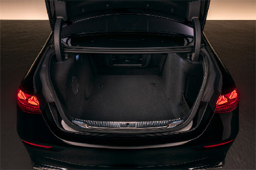 Trunk Open Closer View of S Class