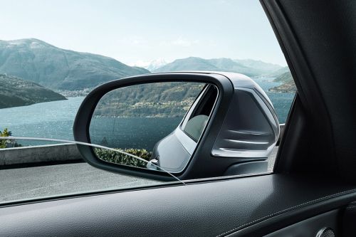 Mercedes-Benz C-Class Coupe Drivers Side Mirror Rear Angle