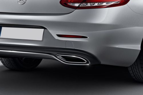 Exhaust Pipe of Mercedes-Benz C-Class Coupe